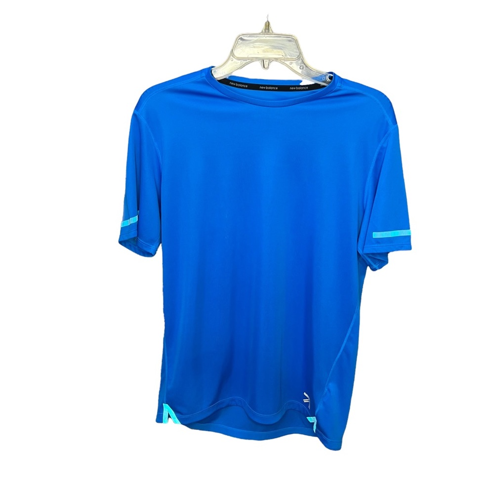 New Balance Running Shirt Men Blue